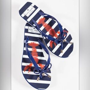 Kate Spade New York Nova Lobster Flip Flops